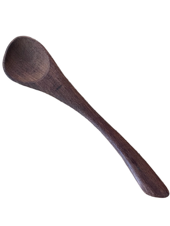 Other - 🏷 Artisan Handcrafted Dark Wood Serving Spoon